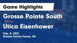 Grosse Pointe South  vs Utica Eisenhower  Game Highlights - Feb. 8, 2022