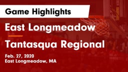 East Longmeadow  vs Tantasqua Regional  Game Highlights - Feb. 27, 2020