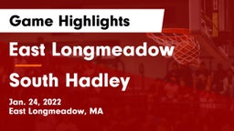 East Longmeadow  vs South Hadley  Game Highlights - Jan. 24, 2022