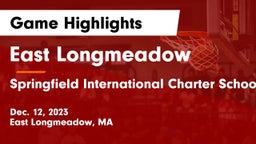 East Longmeadow  vs Springfield International Charter School Game Highlights - Dec. 12, 2023