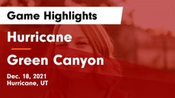 Hurricane  vs Green Canyon  Game Highlights - Dec. 18, 2021