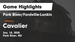 Park River/Fordville-Lankin  vs Cavalier  Game Highlights - Jan. 10, 2020