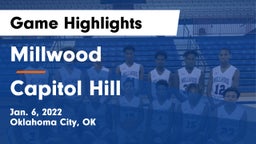 Millwood  vs Capitol Hill  Game Highlights - Jan. 6, 2022