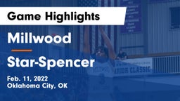 Millwood  vs Star-Spencer  Game Highlights - Feb. 11, 2022