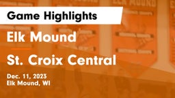 Elk Mound  vs St. Croix Central  Game Highlights - Dec. 11, 2023