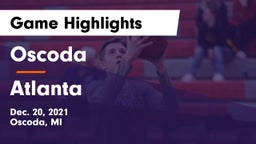 Oscoda  vs Atlanta Game Highlights - Dec. 20, 2021