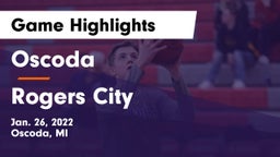 Oscoda  vs Rogers City  Game Highlights - Jan. 26, 2022