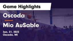 Oscoda  vs Mio AuSable  Game Highlights - Jan. 31, 2023