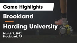 Brookland  vs Harding University Game Highlights - March 3, 2022