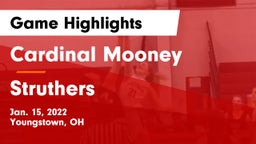 Cardinal Mooney  vs Struthers  Game Highlights - Jan. 15, 2022