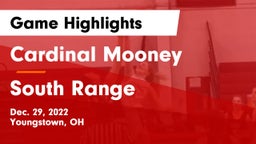 Cardinal Mooney  vs South Range Game Highlights - Dec. 29, 2022