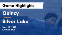 Quincy  vs Silver Lake  Game Highlights - Jan. 28, 2020