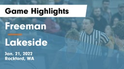 Freeman  vs Lakeside  Game Highlights - Jan. 21, 2022