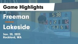 Freeman  vs Lakeside  Game Highlights - Jan. 20, 2023