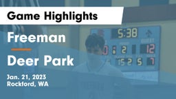 Freeman  vs Deer Park  Game Highlights - Jan. 21, 2023