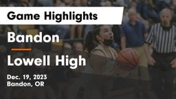Bandon  vs Lowell High Game Highlights - Dec. 19, 2023