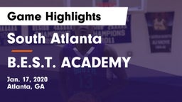 South Atlanta  vs B.E.S.T. ACADEMY  Game Highlights - Jan. 17, 2020