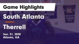 South Atlanta  vs Therrell  Game Highlights - Jan. 31, 2020