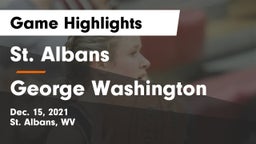 St. Albans  vs George Washington  Game Highlights - Dec. 15, 2021