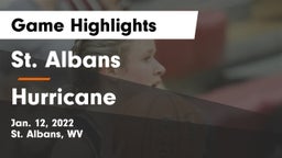 St. Albans  vs Hurricane  Game Highlights - Jan. 12, 2022