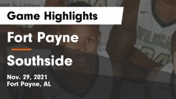 Fort Payne  vs Southside  Game Highlights - Nov. 29, 2021