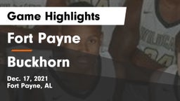 Fort Payne  vs Buckhorn  Game Highlights - Dec. 17, 2021