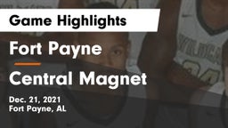 Fort Payne  vs Central Magnet Game Highlights - Dec. 21, 2021