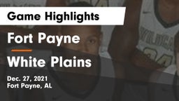 Fort Payne  vs White Plains  Game Highlights - Dec. 27, 2021