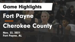 Fort Payne  vs Cherokee County  Game Highlights - Nov. 22, 2021