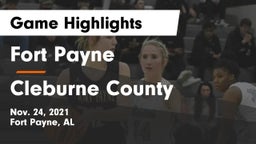 Fort Payne  vs Cleburne County Game Highlights - Nov. 24, 2021