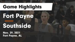 Fort Payne  vs Southside  Game Highlights - Nov. 29, 2021
