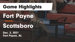 Fort Payne  vs Scottsboro  Game Highlights - Dec. 3, 2021