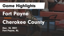 Fort Payne  vs Cherokee County  Game Highlights - Dec. 10, 2021