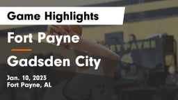 Fort Payne  vs Gadsden City  Game Highlights - Jan. 10, 2023