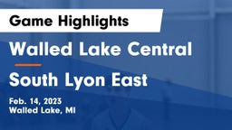 Walled Lake Central  vs South Lyon East  Game Highlights - Feb. 14, 2023