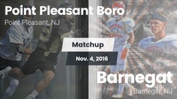 Matchup: Point Pleasant Boro vs. Barnegat  2016
