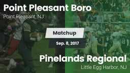 Matchup: Point Pleasant Boro vs. Pinelands Regional  2017