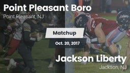 Matchup: Point Pleasant Boro vs. Jackson Liberty  2017