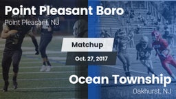 Matchup: Point Pleasant Boro vs. Ocean Township  2017
