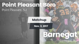 Matchup: Point Pleasant Boro vs. Barnegat  2017