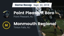 Recap: Point Pleasant Boro  vs. Monmouth Regional  2018