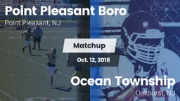 Matchup: Point Pleasant Boro vs. Ocean Township  2018