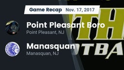 Recap: Point Pleasant Boro  vs. Manasquan  2017