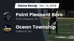 Recap: Point Pleasant Boro  vs. Ocean Township  2018