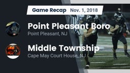Recap: Point Pleasant Boro  vs. Middle Township  2018