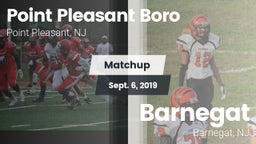 Matchup: Point Pleasant Boro vs. Barnegat  2019