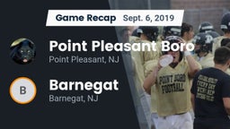 Recap: Point Pleasant Boro  vs. Barnegat  2019