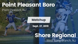 Matchup: Point Pleasant Boro vs. Shore Regional  2019