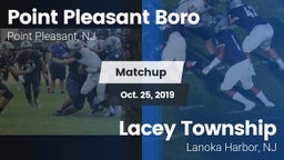 Matchup: Point Pleasant Boro vs. Lacey Township  2019