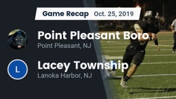 Recap: Point Pleasant Boro  vs. Lacey Township  2019